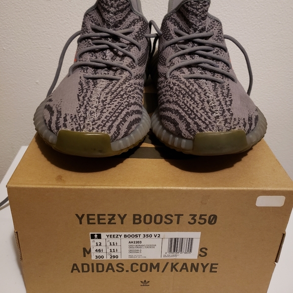 Yeezy Beluga V2 2.0 Adidas Boost 350 Size: 12 Box Included - Picture 5 of 11